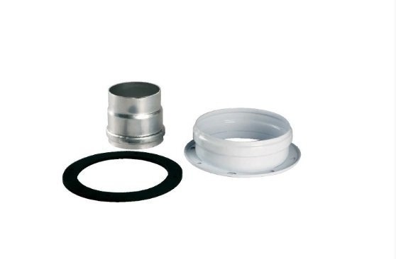 Соединительный штуцер для вертикального коаксиального дымохода Ø 60/100 ...